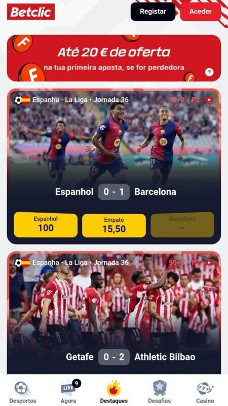 Betclic plataforma para Portugal