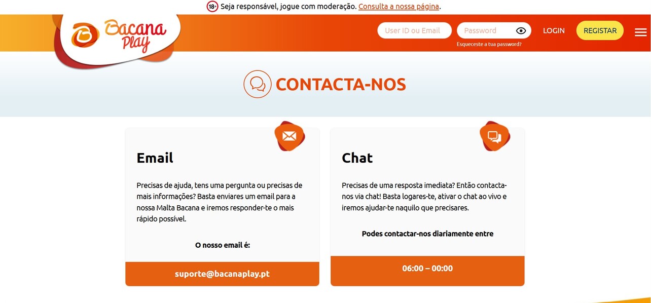 Contacto Bacanaplay 
