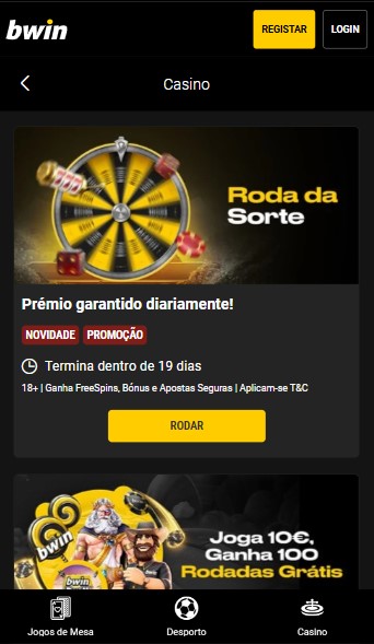 Promociones Bwin