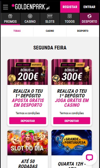 Promoçoes Goldenpark 