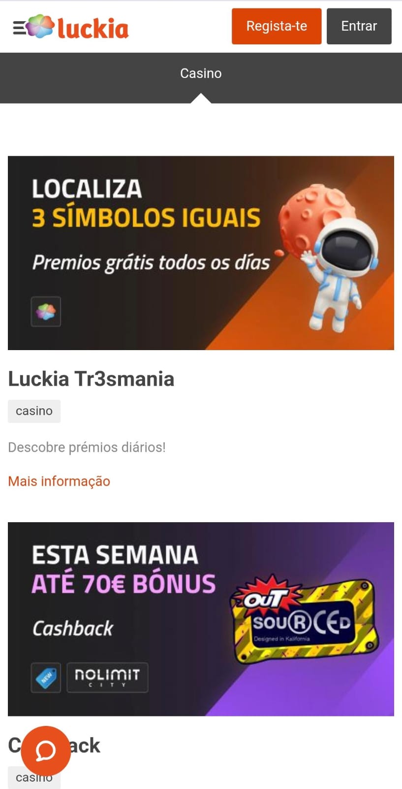 Promociones Luckia 