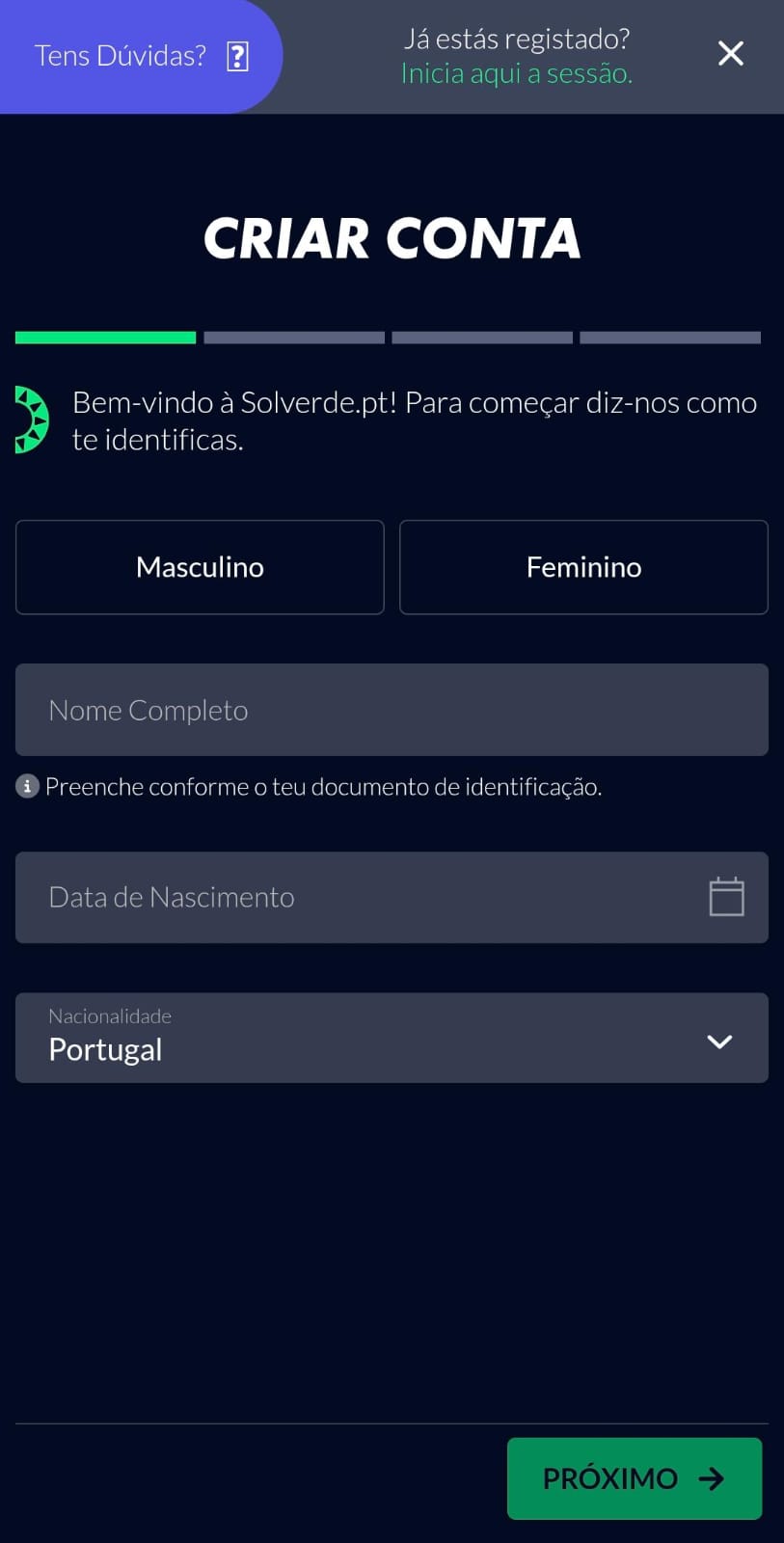 Registro Solverde