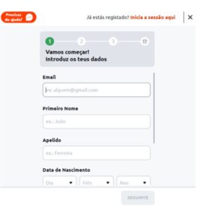 Registro Betano