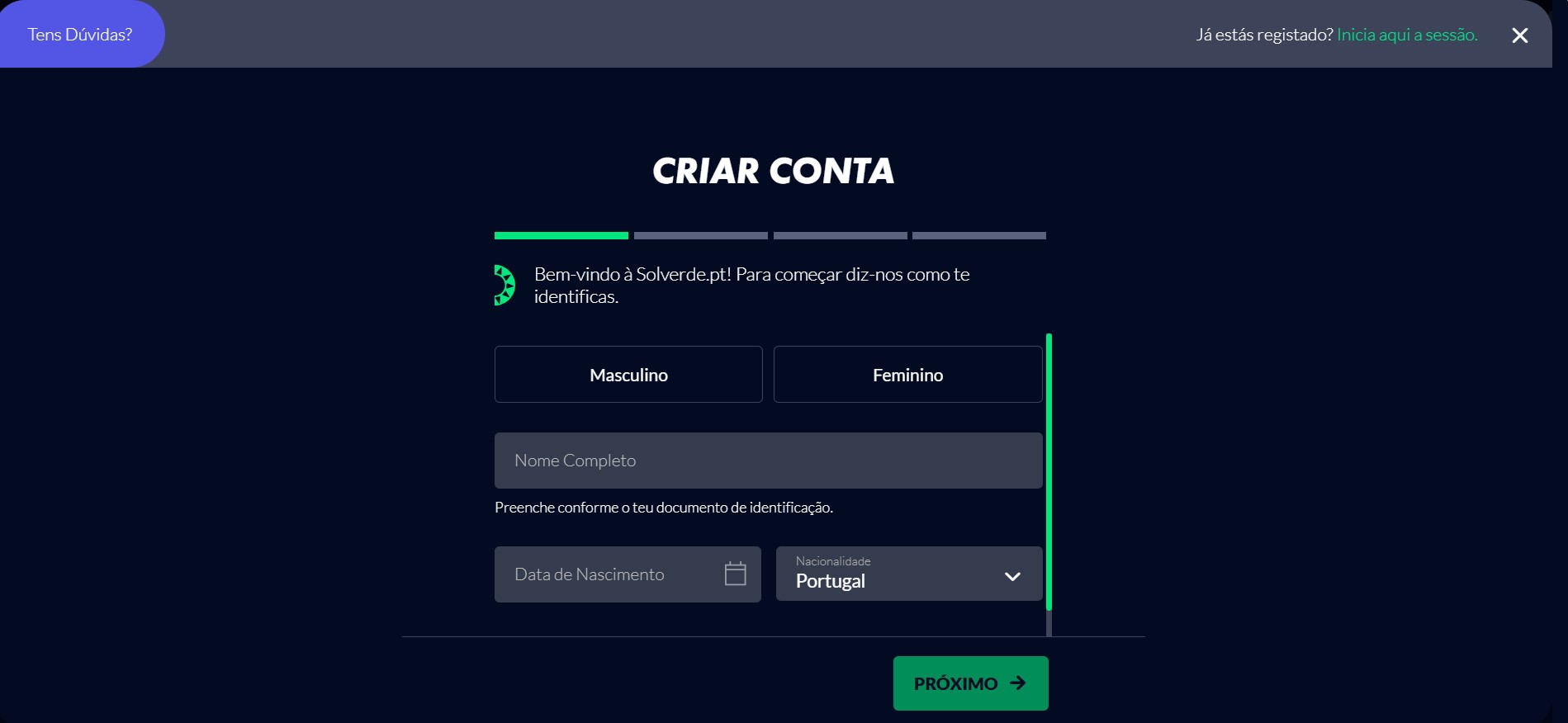 Registro Solverde