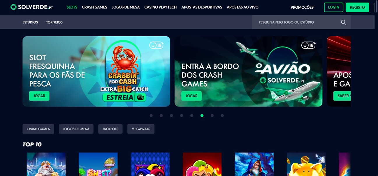 Solverde Homepage