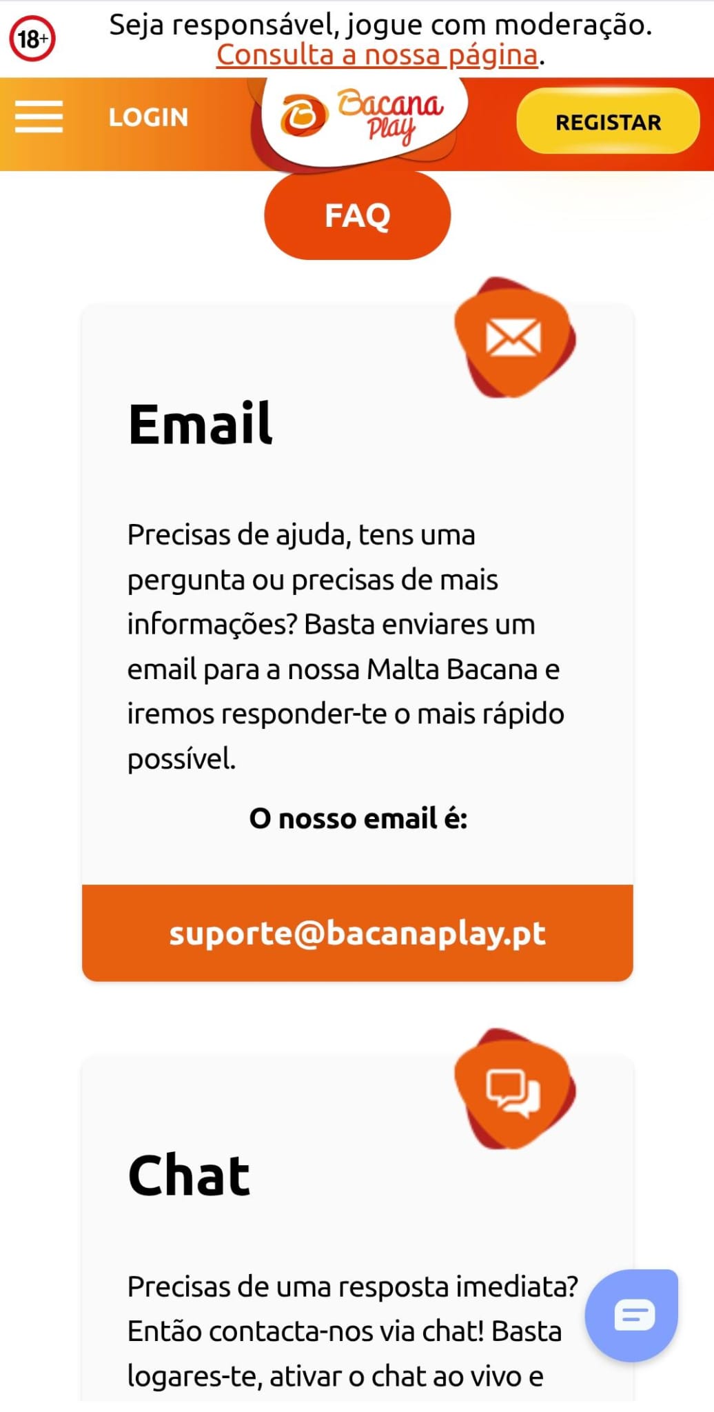 Contacto Bacanaplay 