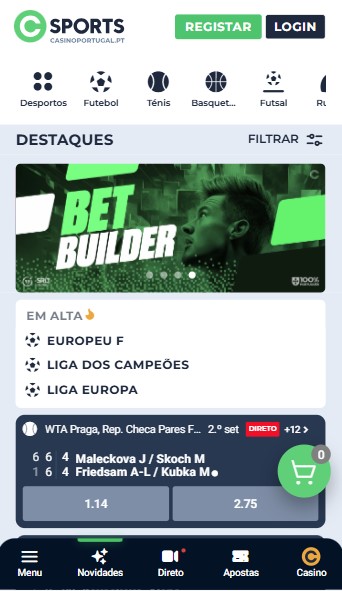 Casino Portugal Homepage Sports