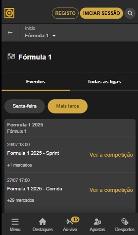 ESC Online Formula 1