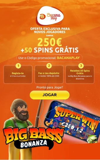 Bacanaplay Portugal Bonus Novos Jogadores