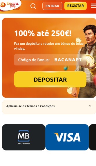 Metodos de pagamento Bacana Play Portugal Bonus mobile