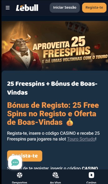 Bonus de Registo Lebull Portugal