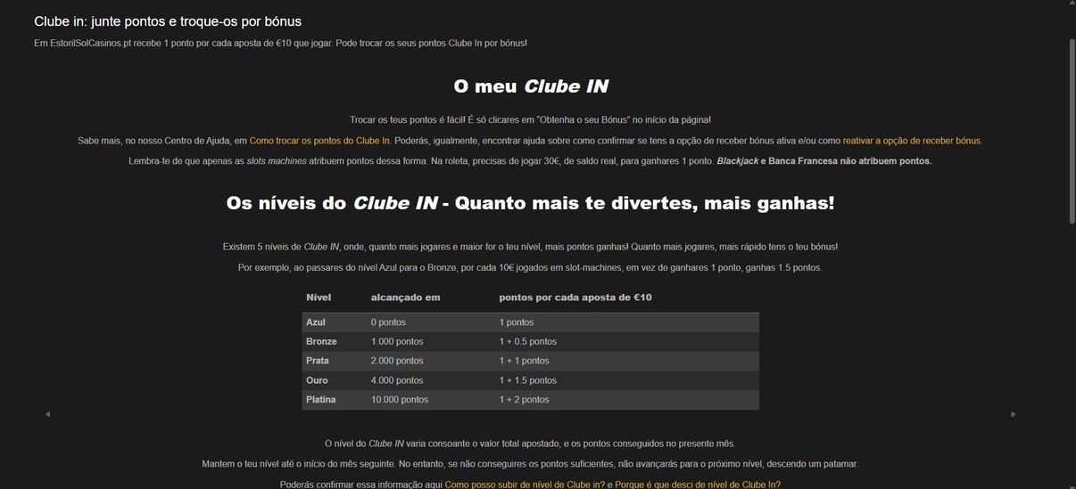 O clube in ESC Online Portugal pc