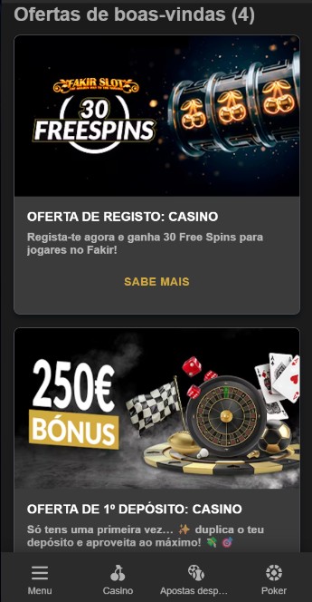 Oferta de Boas vindas ESC Online Portugal