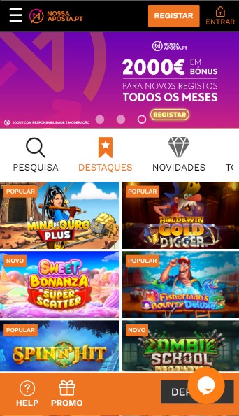 Casino Nossa Aposta Portugal Pagina inicial
