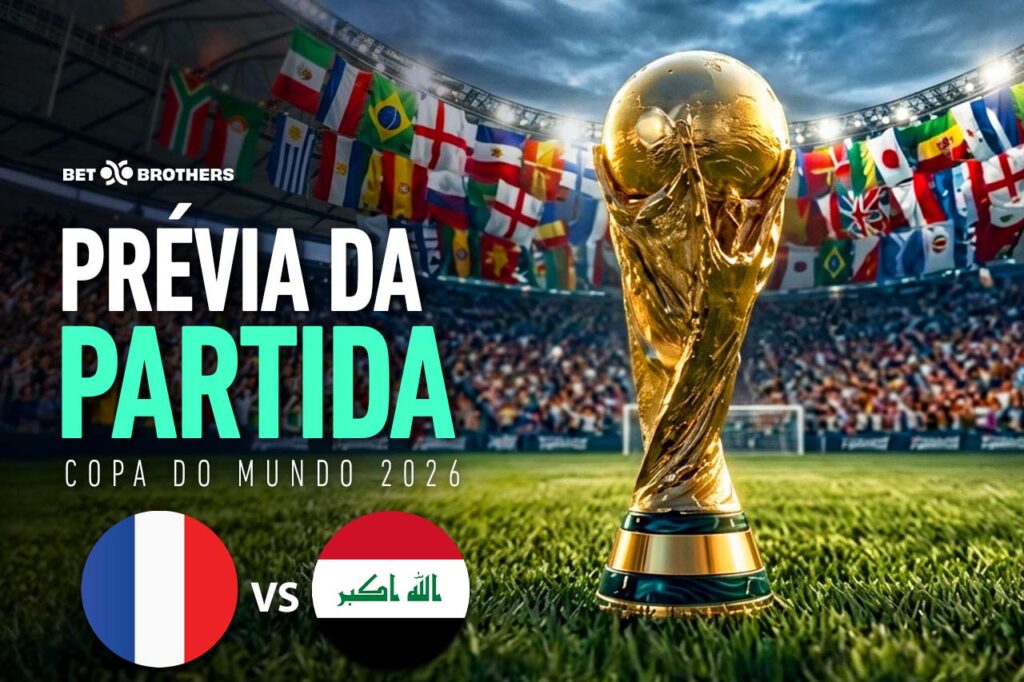 Confronto da fase de grupos entre França e Iraque.