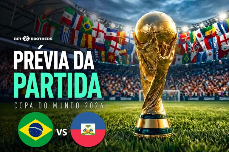 Confronto da fase de grupos entre Brasil e Haiti.