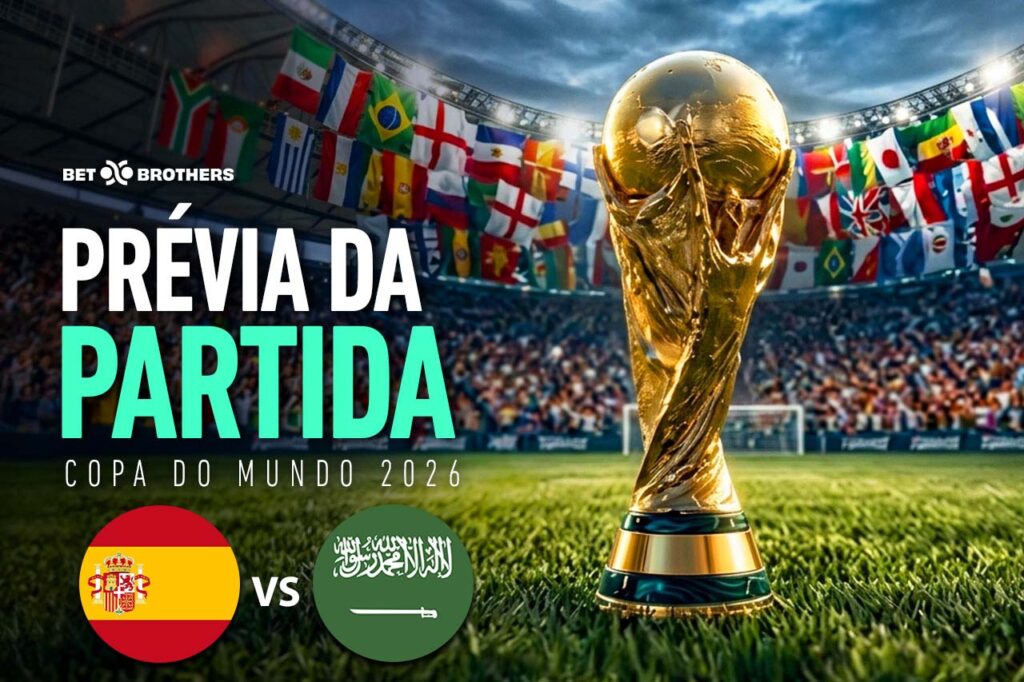 Confronto da fase de grupos entre Espanha e Arábia Saudita.