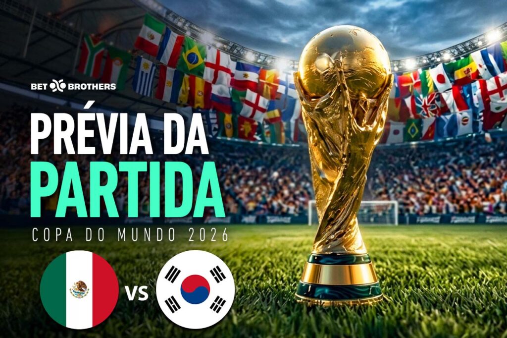 Duelo da fase de grupos entre México vs Coreia do Sul.