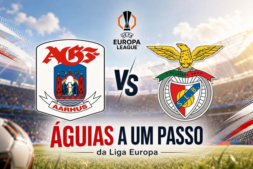 Aarhus Benfica decidem acesso à fase de liga da Liga Europa