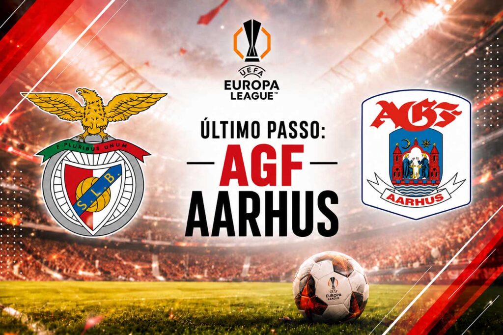 Benfica recebe o AGF Aarhus no play-off da Liga Europa