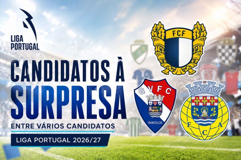 Equipas surpresa Liga Portugal com potencial para brilhar em 2026/27