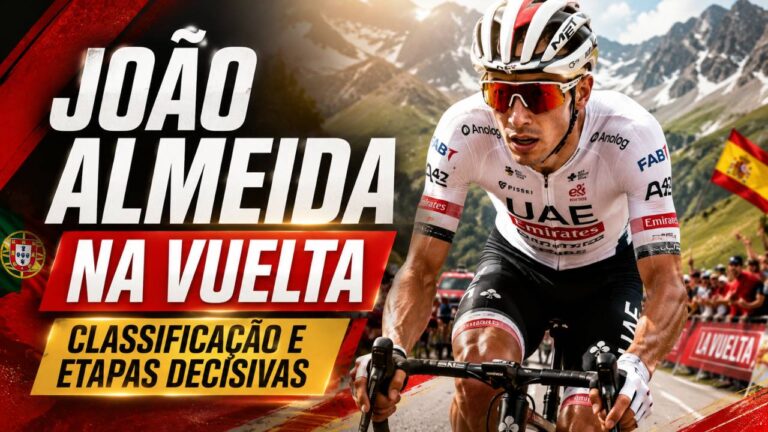 João Almeida na Vuelta 2026 classificação e etapas
