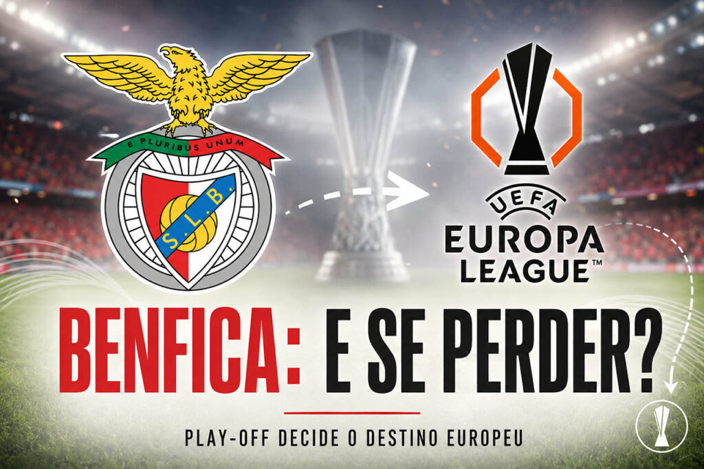 Benfica no play-off da Liga Europa e o possível destino europeu