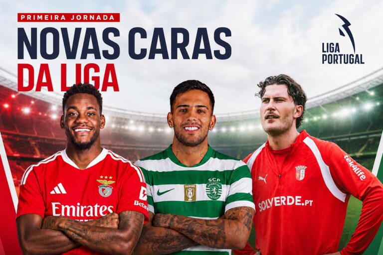 Reforços Liga Portugal 2026/27 na primeira jornada