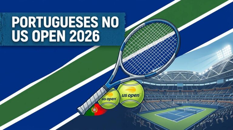 Portugueses no US Open 2026