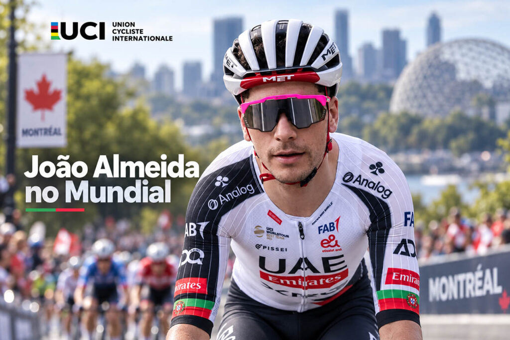João Almeida no Mundial de Ciclismo de 2026 em Montreal