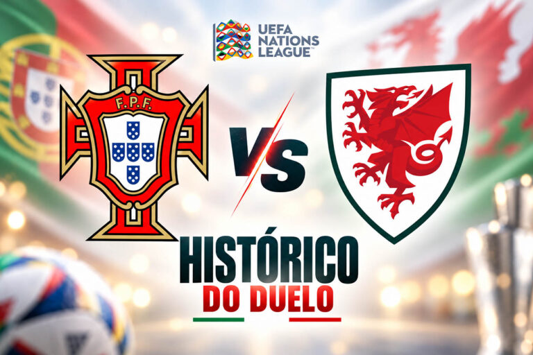 Portugal e Gales frente a frente no histórico dos confrontos