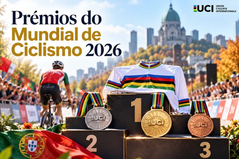 Prémios do Mundial de Ciclismo 2026 em Montreal