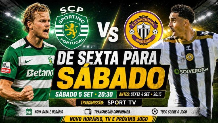 sporting - nacional jogo