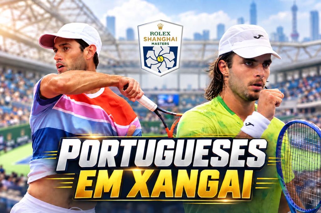 Nuno Borges e Jaime Faria no Masters de Xangai 2026