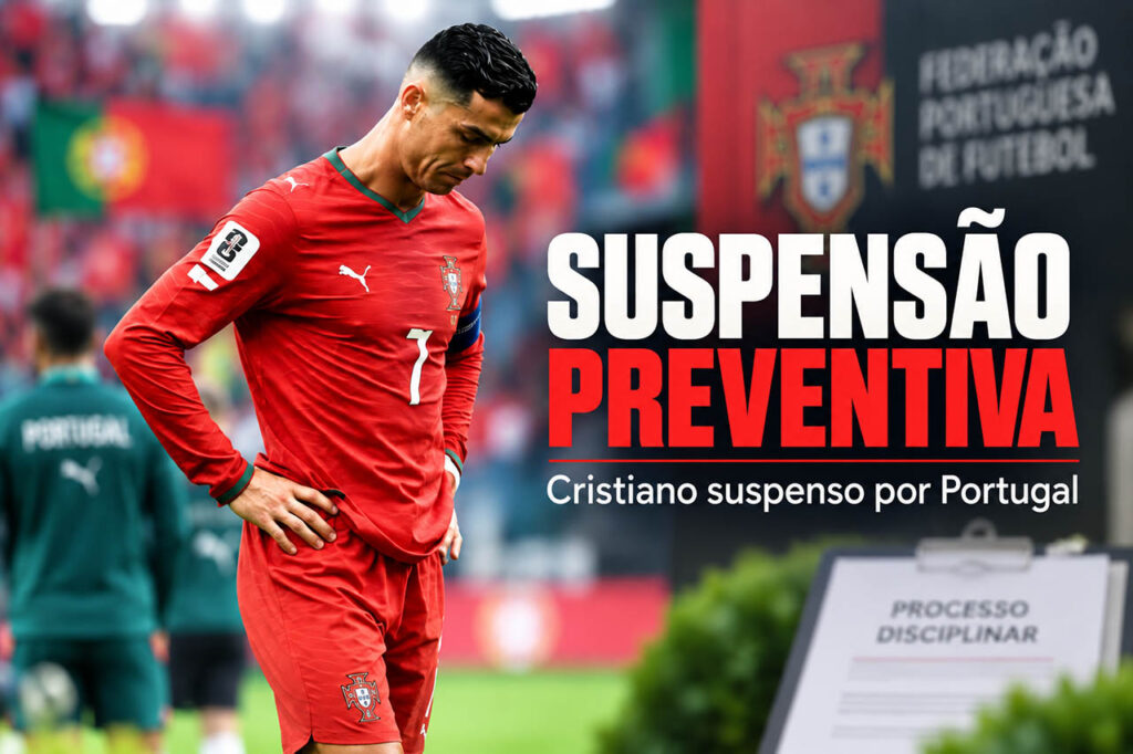 Suspensão preventiva de Cristiano Ronaldo por Portugal