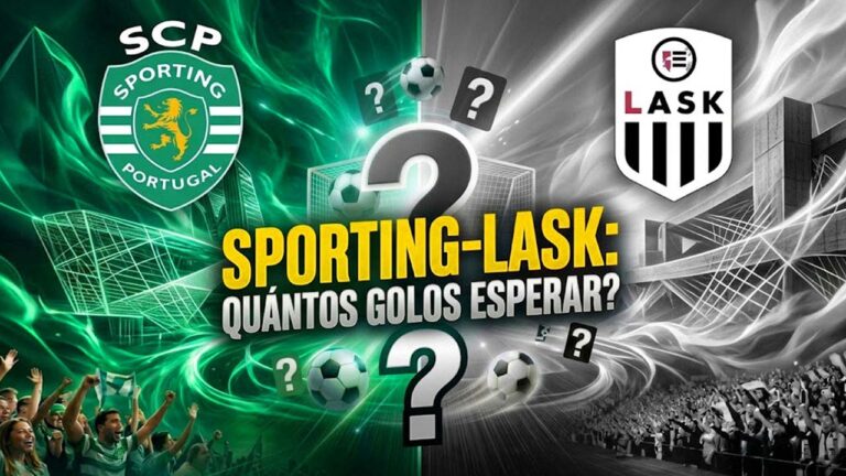 Análise e previsão de golos para o jogo Sporting CP vs LASK
